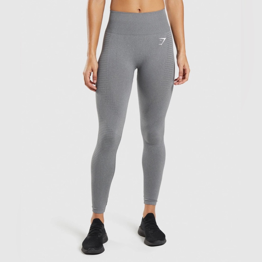 GYMSHARK VITAL SEAMLESS 2.0 LEGGING - SMOKEY GREY MARL